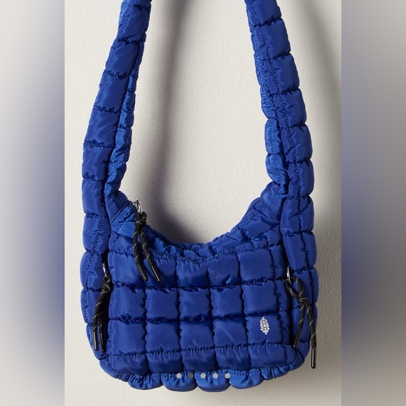 FP Movement - Blue Quilted Carryall Sling Bag - Picture 5 of 10